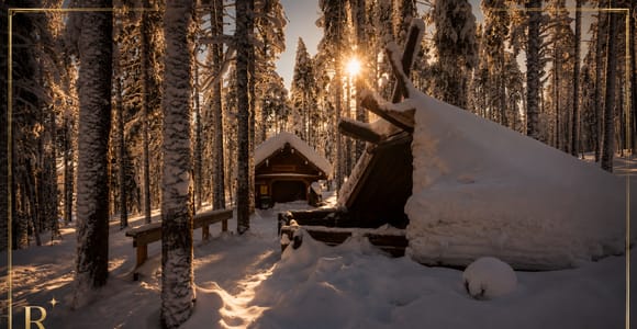Levi or Ylläs: VIP 3-Course Reindeer Meal in a Kota or Laavu