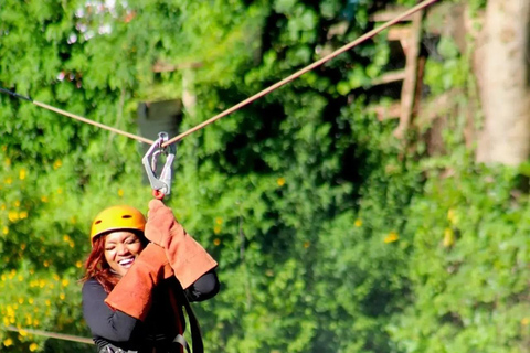 From Nairobi Sagana Adventure with Zipline & Lunch Day Trip