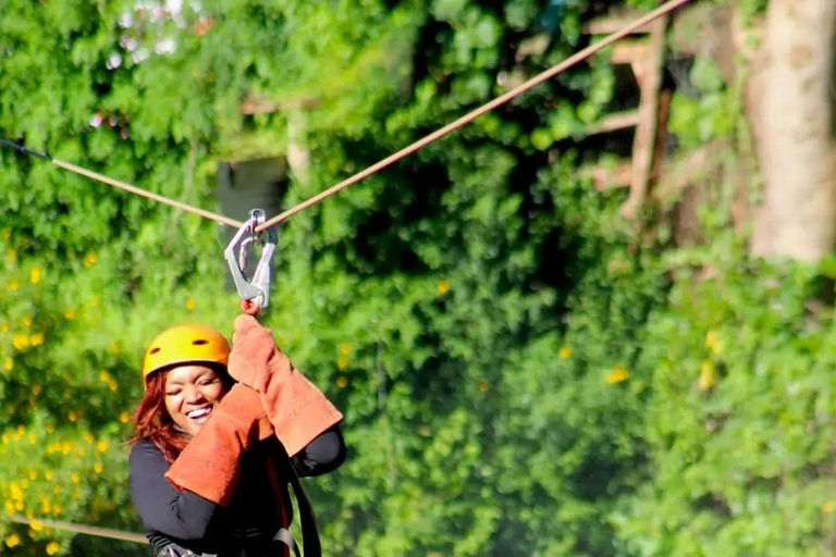 From Nairobi Sagana Adventure with Zipline & Lunch Day Trip