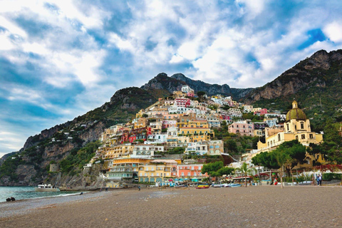 From Naples: Group Tour to Sorrento, Positano and Amalfi Tour with Transfer from the Ramada by Wyndham Naples Hotel