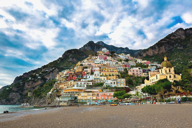 From Naples: Group Tour to Sorrento, Positano and Amalfi Tour with Transfer from the Ramada by Wyndham Naples Hotel