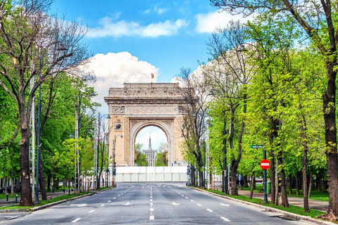 Bucharest: Vintage Mercedes G-Class City Tour