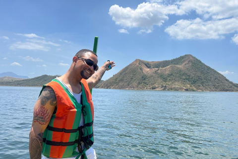 Taal Volcano Lake ( Boating around the lake )