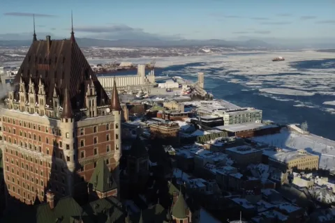 Visite guidée de la ville de Québec 4H avec chauffeur/guide