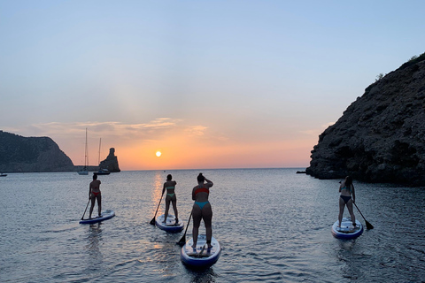 Ibiza: Paddle Board Zonsondergang Tour