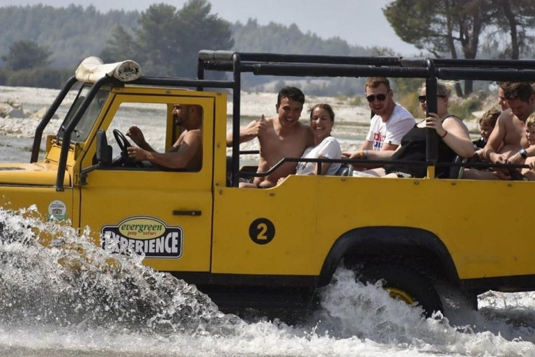 Fethiye: Safari de jipe, desfiladeiro Saklikent, cidade antiga de Tlos, almoço