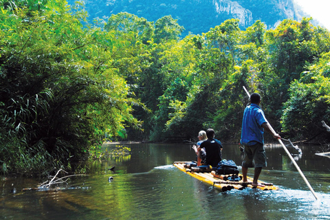 Vanuit Krabi: 1-Daagse Khao Sok Safari &amp; 2-Daagse Cheow Lan Meer