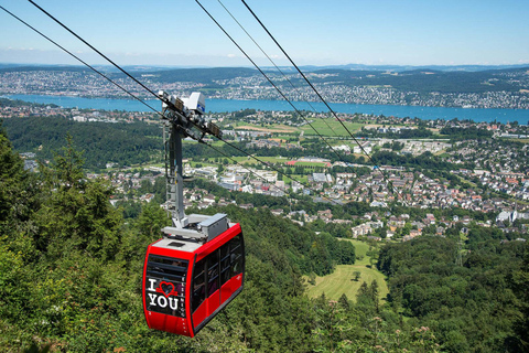 Passeio pelo centro da cidade e almoço, passeio de barco, Museu Lindt, teleférico