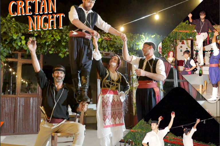 Pano Karouzano:Go Greek - Cretan Night with Cretan Dinner