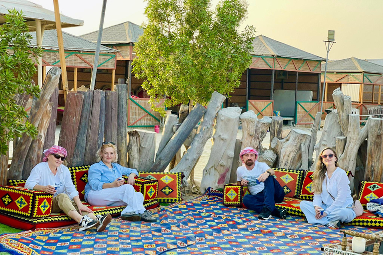 Doha - Ökensafari med Ökensafari med kamelridning, sandboarding och ...