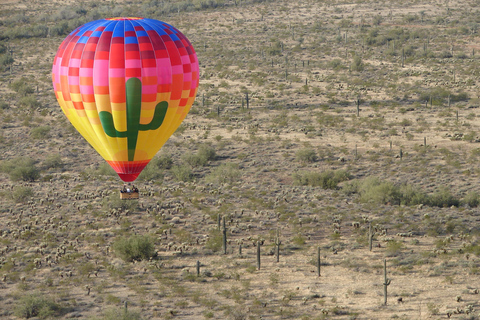 Tucson: Hot Air Balloon Ride with Champagne and Breakfast Tucson - Shared Morning Balloon Flight