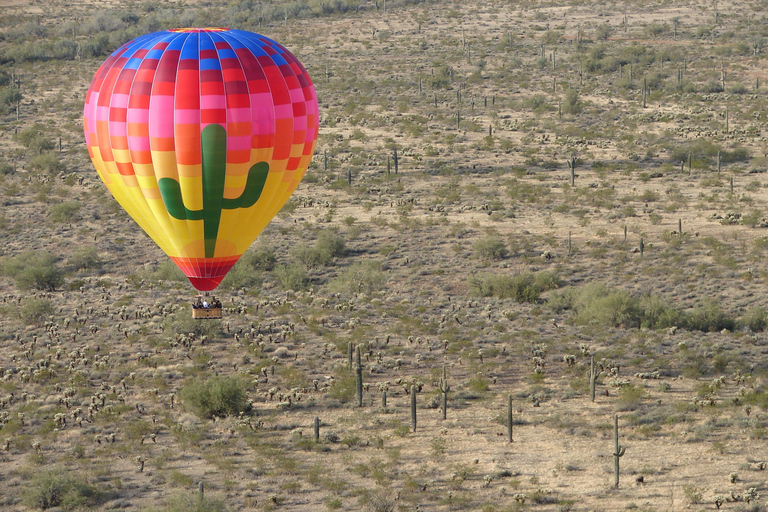 Tucson: Hot Air Balloon Ride with Champagne and Breakfast Tucson - Shared Morning Balloon Flight