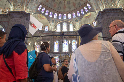 Tour della Basilica di Santa Sofia e della Moschea Blu + Basilica Cisterna opzionaleHagia Sophia, Moschea Blu + Cisterna Basilica e tutti i biglietti