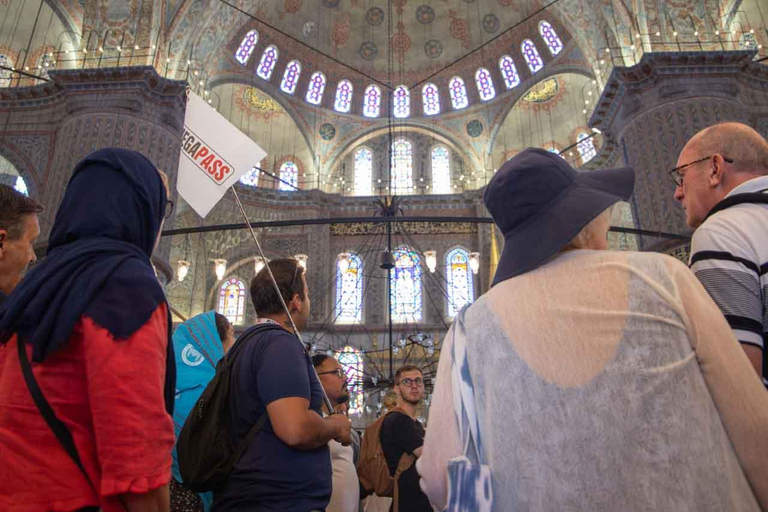 Tour della Basilica di Santa Sofia e della Moschea Blu + Basilica Cisterna opzionaleHagia Sophia, Moschea Blu + Cisterna Basilica e tutti i biglietti