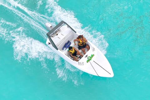 Cancún: Jungle Tour and Speed Boat Tour Adventure