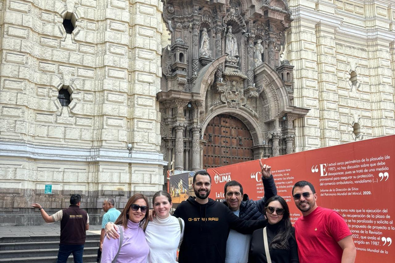 Tour della città Centro storico di Lima con il Museo di San Francisco e le catacombe