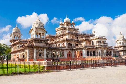 Jaipur: Full-Day Pink City Tour with Masala Tea Tour by Car and Driver with a Guide