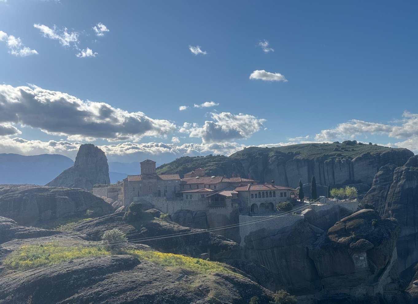 Fra Kalambaka eller Kastraki: Middagstur til Meteora