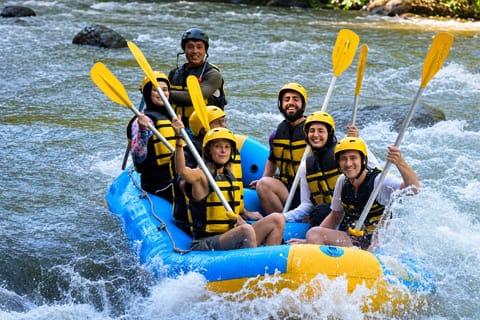 Ubud: Ayung River Rafting with Waterfalls & Rainforest