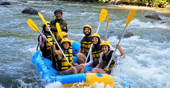 Ubud: Ayung River Rafting with Waterfalls & Rainforest