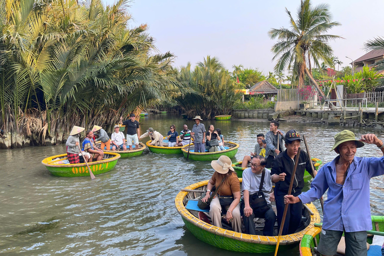 Hoi An: Basket Boat, Lantern Making Class & Hoai River Ride