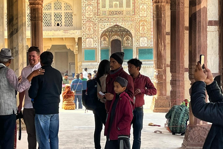 Jaipur: Gamla och nya Jaipur Dagsutflykt med bil + guide