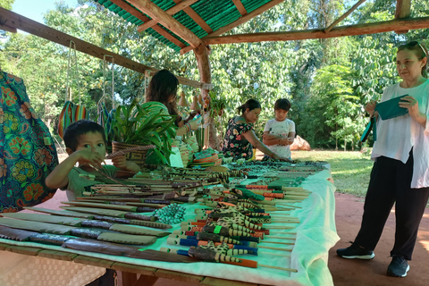 From Hotel BELMOND - Private Tour of the Argentine Falls + Guarani Village