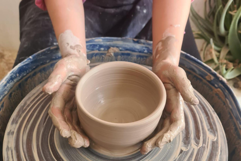 2-Hour Pottery & Ceramic Workshop with a Local Artisan Pick-up Monastir -Yasmine Hammemet all hotels
