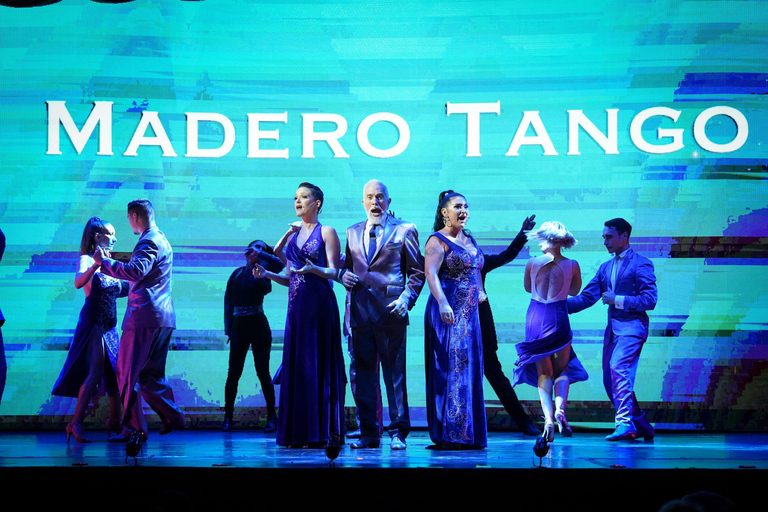 Buenos Aires: Stadsrondleiding en Madero Tango Show vanaf Cruise T.