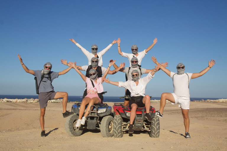 Sahl Hasheesh: Quad Bike Desert Safari with Hotel Pickup