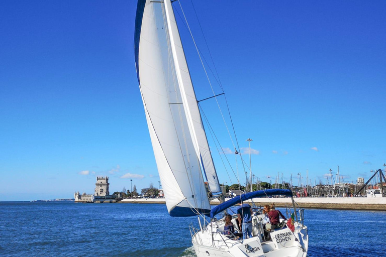 Lisbon: Yacht Sailing Tour With Portuguese Wine and History 2h Private - Lisbon Yacht Sailing Tour With History