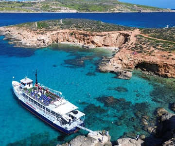 Malta: Comino, Blue Lagoon, Crystal Lagoon & Caves Cruise