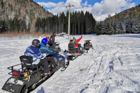 Wycieczka skuterem śnieżnym, ATV lub buggy z BukaresztuPrywatny skuter śnieżny