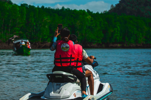 Langkawi: Mangrove Jet Ski Tour with Wildlife Watching