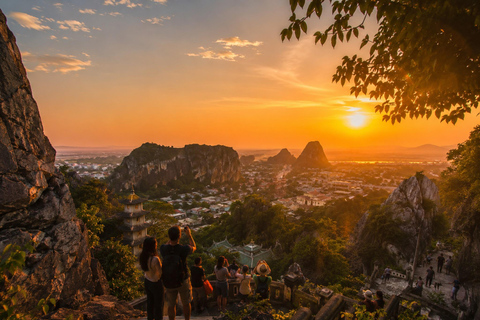 Da Nang: Marble Mountains, Monkey Mountain & Cave Tour Group Tour Afternoon (PM)