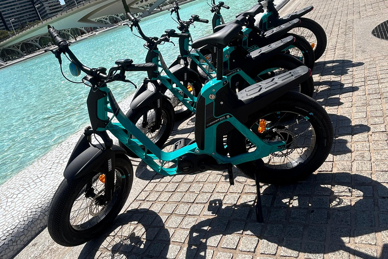 Valencia: Dalla città vecchia alle meraviglie moderne &quot;Premium EBike Yamaha&quot;Tour privato della città vecchia e delle meraviglie moderne Premium EBike Yamaha