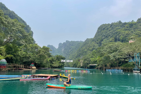 Phong Nha: Zipline Dark Cave & Paradise Cave Exploration Option 4: Full Adventure Experience - Drop-off in Hue