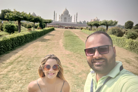 Agra: Taj Mahal com Mausoléu ingressos sem fila e guiaPasseio com ingressos e guia