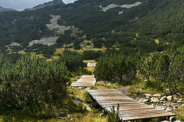 Pirin mountain:guidad tur runt Muratov peak från Sofia.