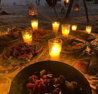 Aus Marrakesch, Agafay Desert Sunset, Camel Ride und Abendessen - Hizvo