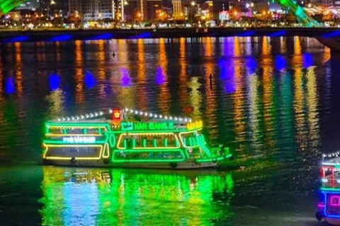 Da Nang: DIFF Fireworks Experience on a Han River Cruise [3rd Floor Seat] Set Menu Dinner Cruise | by TAURONGSONGHAN