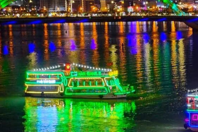 Da Nang: DIFF Fireworks Experience on a Han River Cruise [3rd Floor Seat] Set Menu Dinner Cruise | by TAURONGSONGHAN