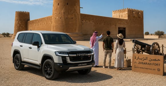 Doha: North Qatar Tour to Al Zubarah Fort with Transfers