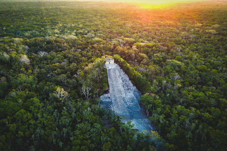Z Cancún lub Riviera Maya: Cobá i Río Secreto – wycieczka 1-dniowaWycieczka do Coba i Río Secreto z Cancún