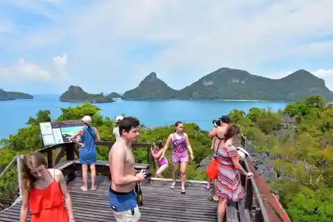 Koh Phangan: Angthong Emerald Waters e Kayak in motoscafo