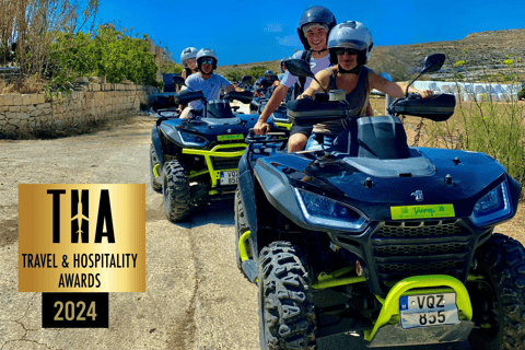 From Malta: Gozo &amp; Comino Full-Day Quad Bike Tour with Lunch1 Quad Bike for 2 Persons (Shared)