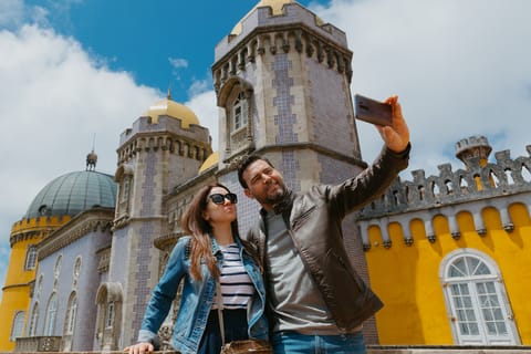 Lisbon Sintra Pena Regaleira Cabo da Roca and Cascais guided day trip