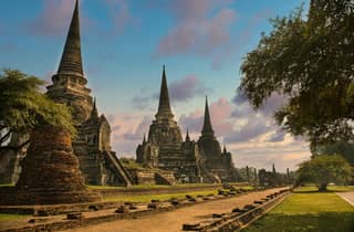 Ab Bangkok: Private Tagestour zu den Tempeln von Ayutthaya
