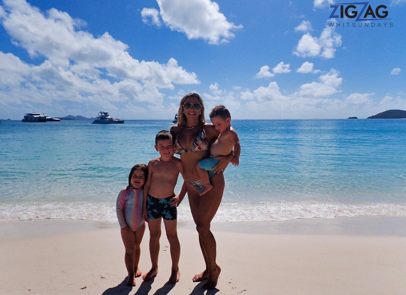 Fra Airlie Beach: Heldagstur til Whitehaven | Katamaran med aircondition