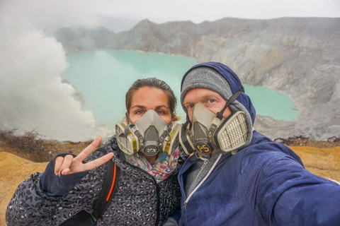 De Yogyakarta: Excursão guiada Tumpak Sewu-Bromo-Ijen 4D3NDesembarque no porto de Ketapang